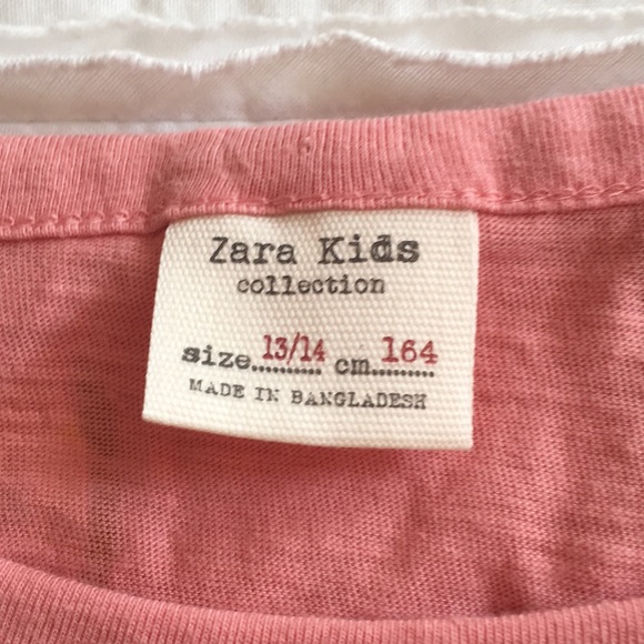 Zara Kids Long Sleeve Top with Pockets - Picture 8 of 8